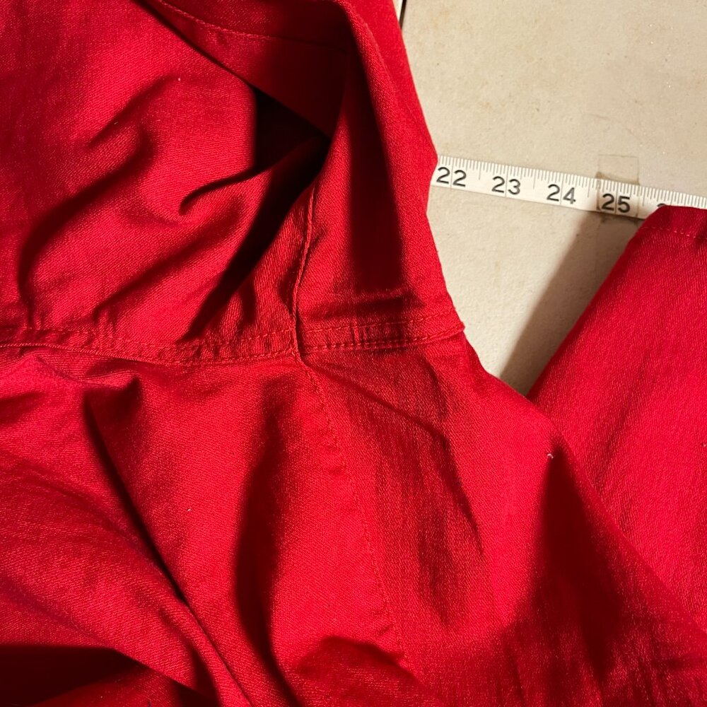 Westport Signature Fit Capri Pants - Bold Red (Size 24W) - Picture 11 of 11